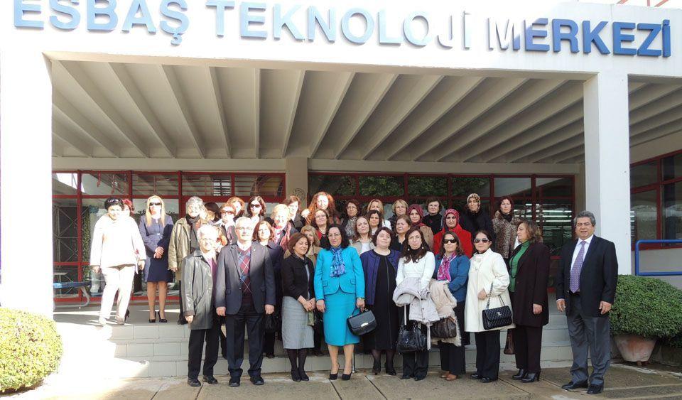 IZMIR GOVERNER Mr. M. CAHIT KIRAC’s SPOUSE Mrs. BERRIN KIRAC and SPOUSES OF DISTRICT AUTHORITIES VISITED THE AEGEAN FREE ZONE